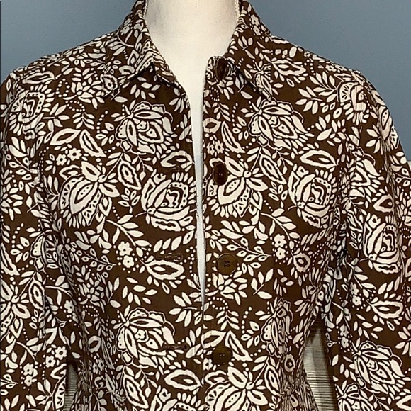 Lightweight floral patterned jacket - Picture 2 of 6